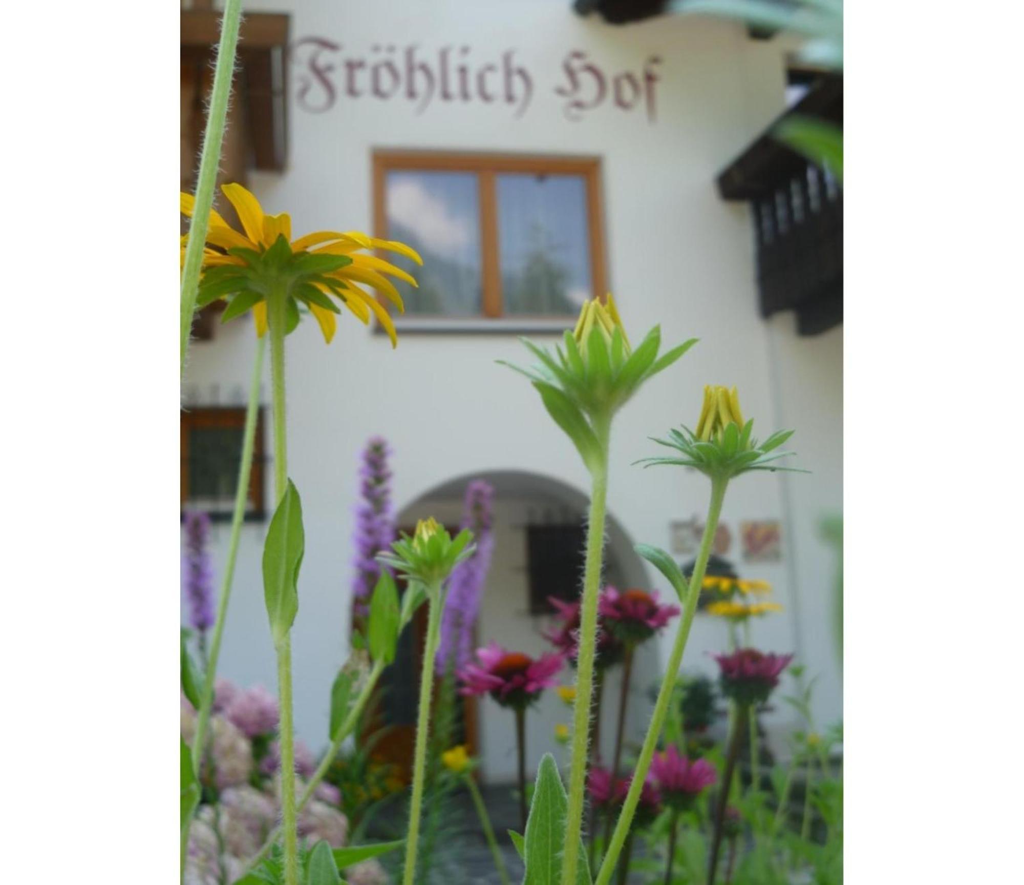Froehlichhof Wohnung Apfelbluete Lagundo Esterno foto
